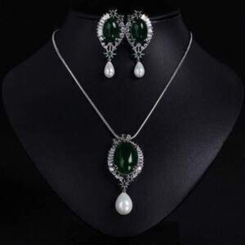/Set Silver Jewelry Set, Jewelry Set, , Accessory Set, Diam Minimalist View 4